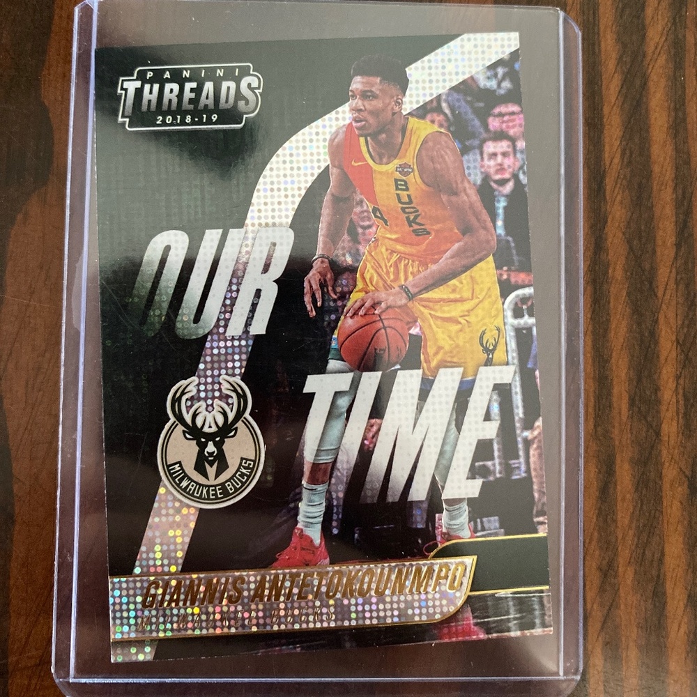 OUR TIME Giannis Antetokounmpo Panini Threads